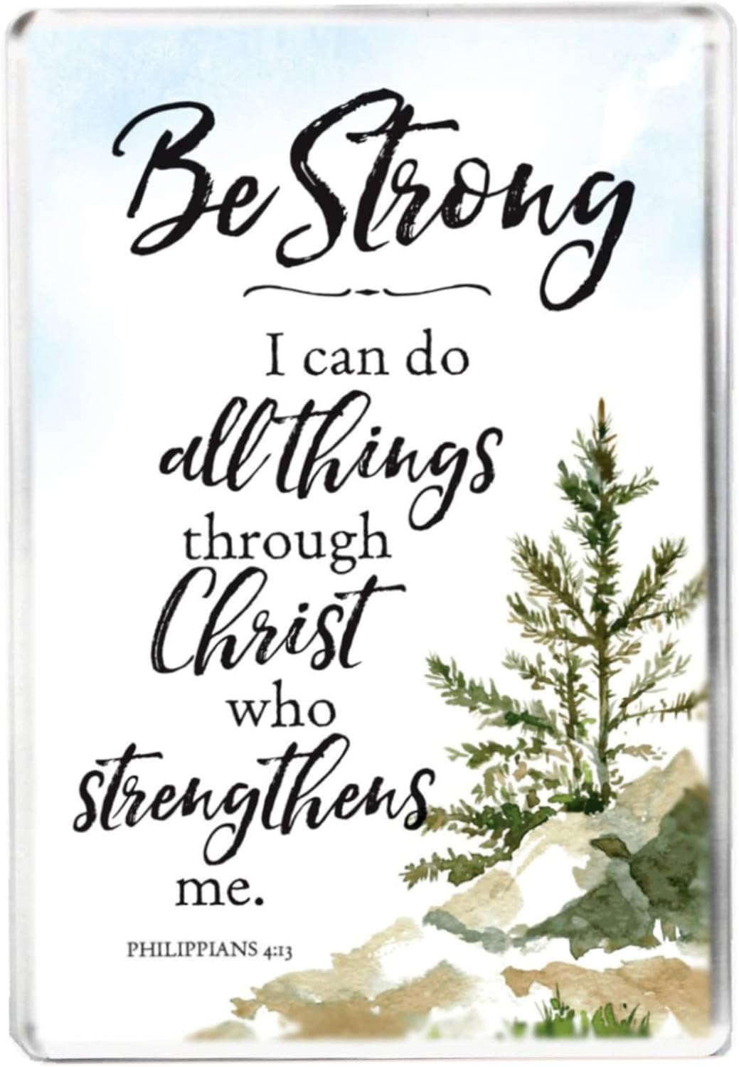 Bible Verse Fridge Magnet