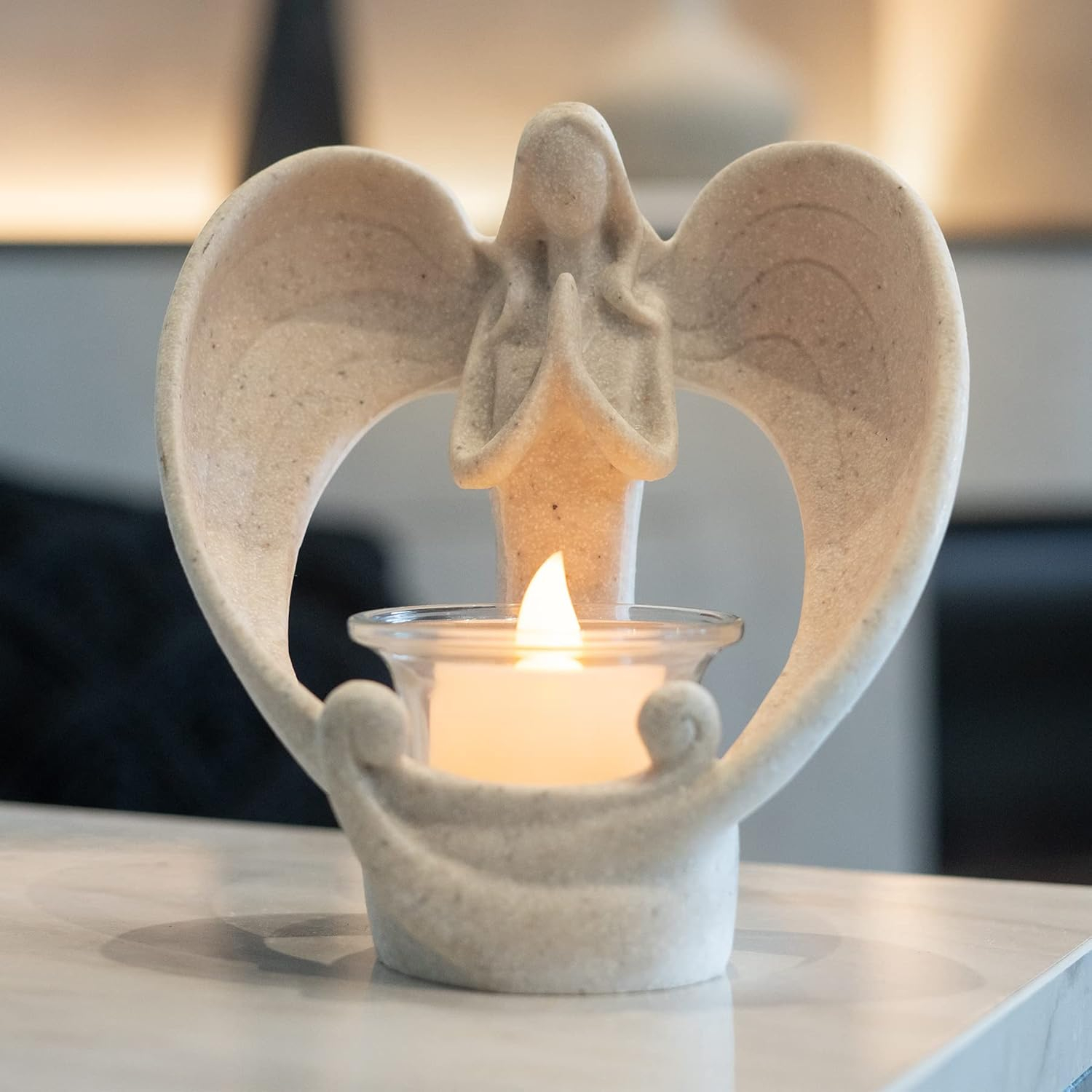 Guardian Angel Candle Holders - Tea Lights Candles & Holders