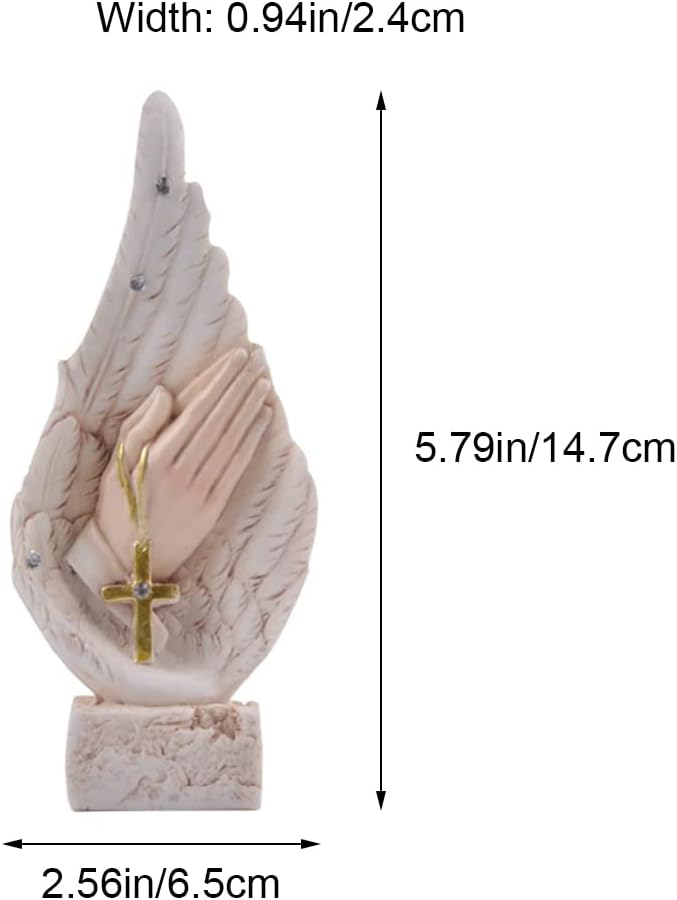 Christian Resin Statue - Image 2