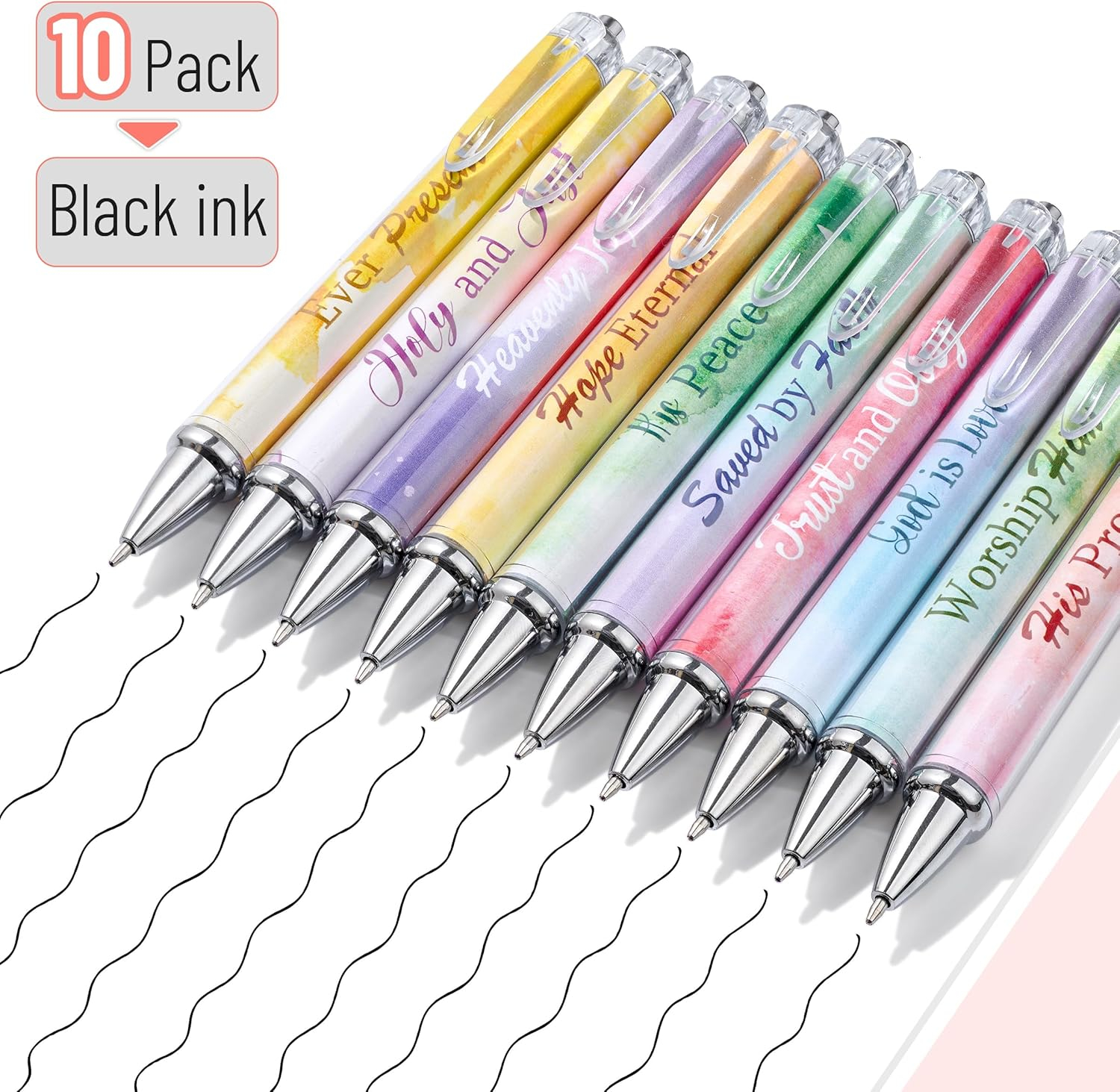 Christian Ballpoint Pen Set - Image 2