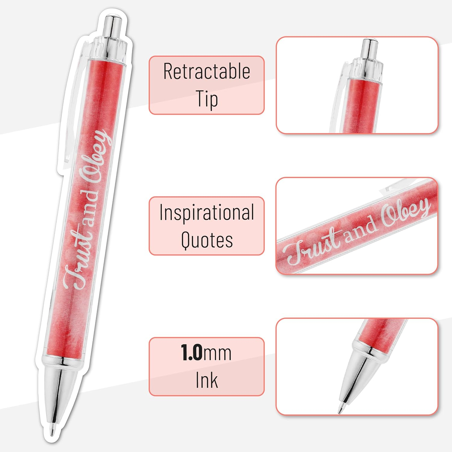 Christian Ballpoint Pen Set - Image 3