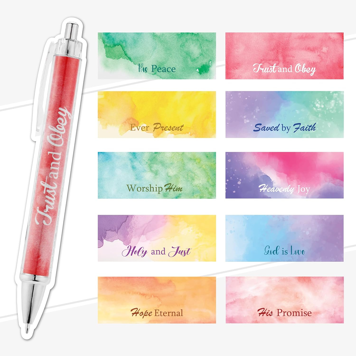 Christian Ballpoint Pen Set - Image 7