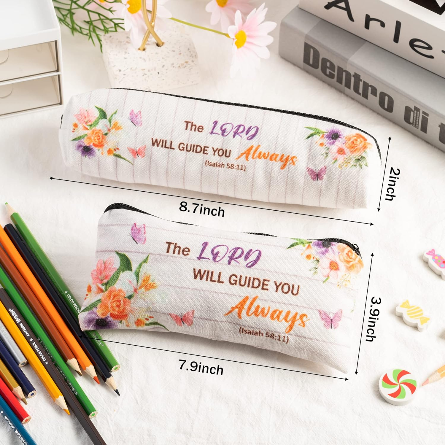 Inspirational Christian Pencil Case - Image 2
