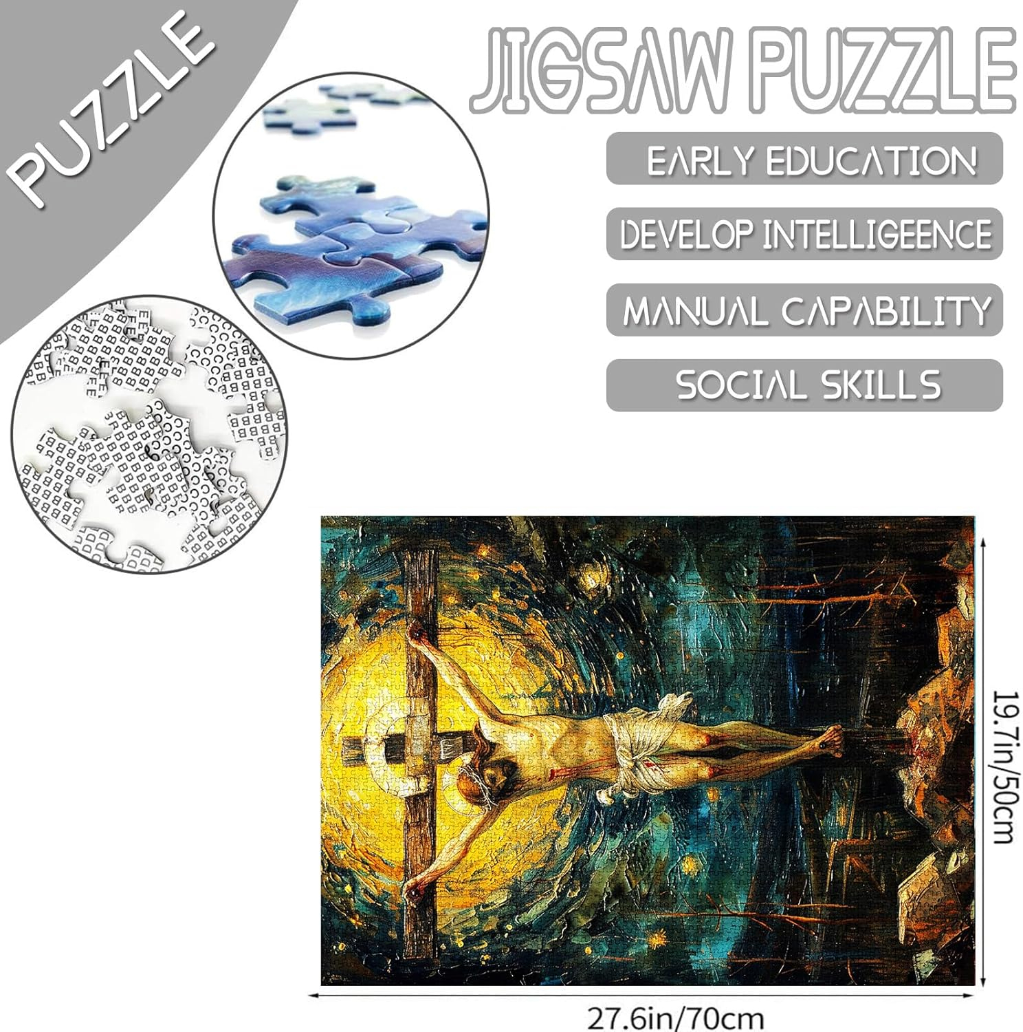 Christian Jigsaw Puzzle – Religious 1000 Piece Puzzle - Image 2