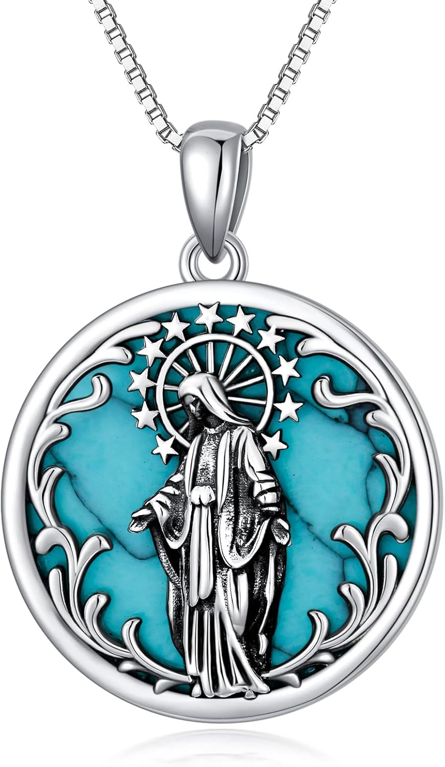 Sterling Silver St. Christopher Necklace – Unisex Christian Protection Pendant - Image 16