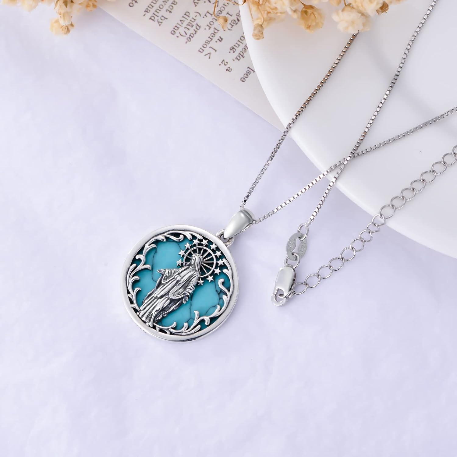 Sterling Silver St. Christopher Necklace – Unisex Christian Protection Pendant - Image 18