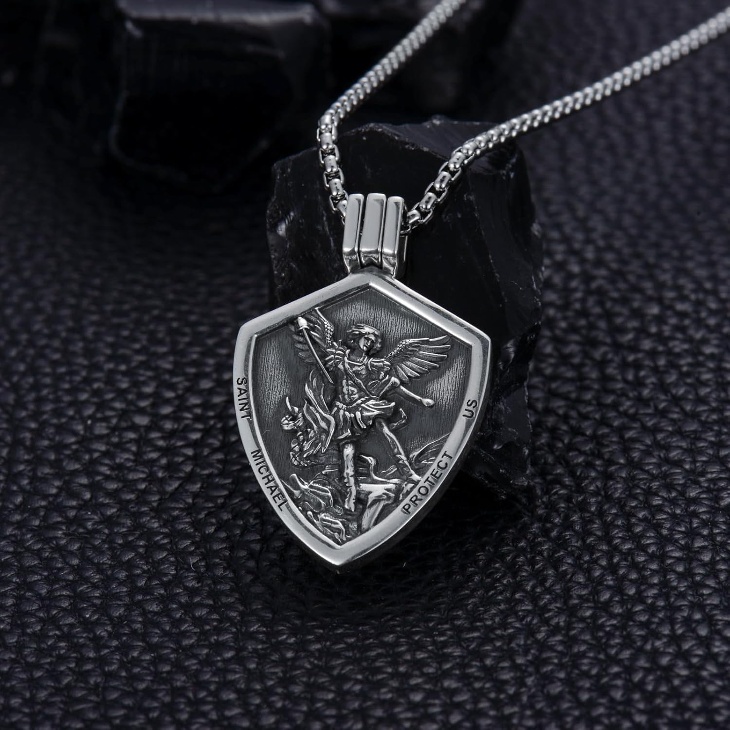 Sterling Silver St. Christopher Necklace – Unisex Christian Protection Pendant - Image 44