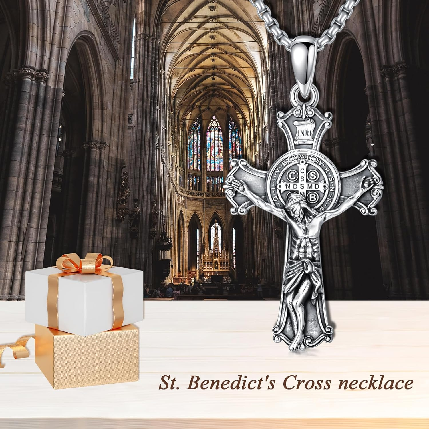 Sterling Silver St. Christopher Necklace – Unisex Christian Protection Pendant - Image 65
