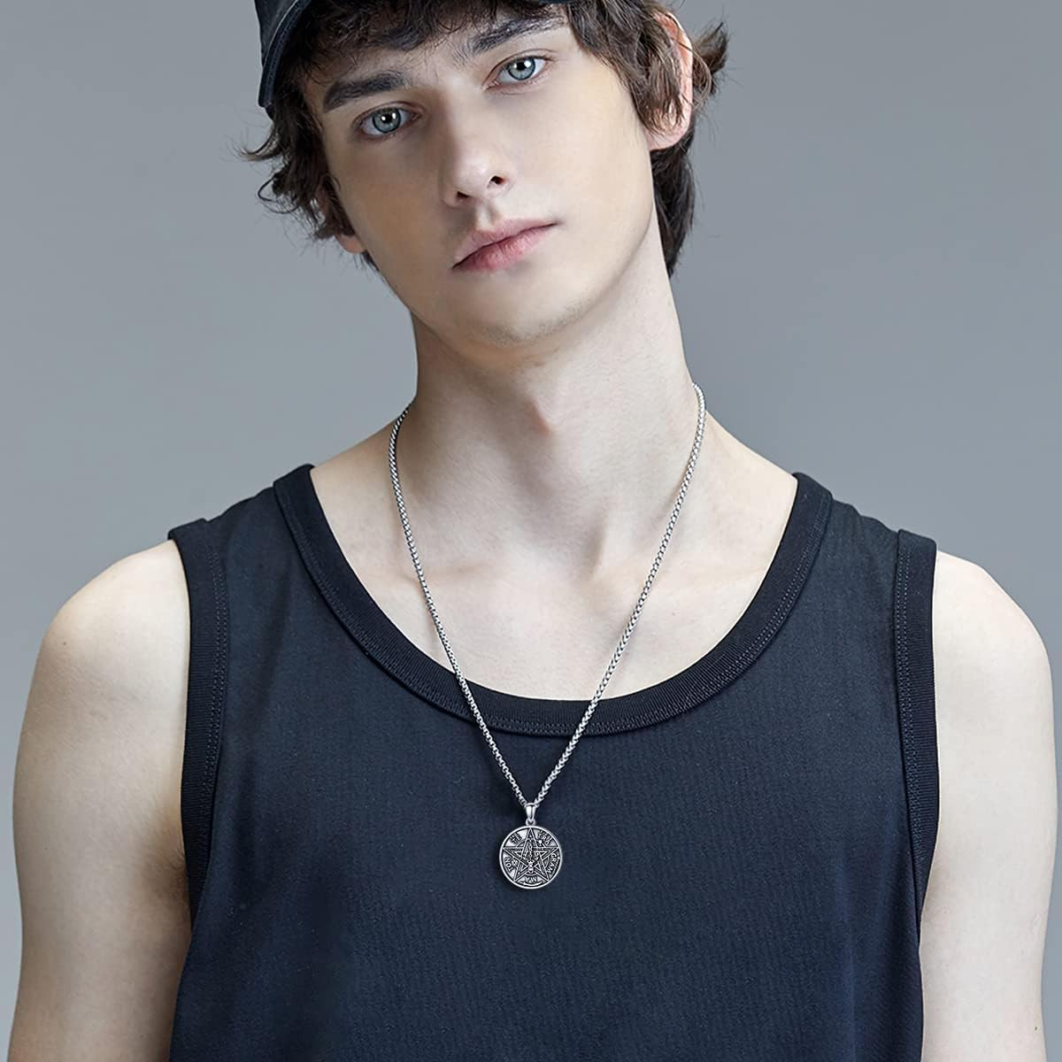 Sterling Silver St. Christopher Necklace – Unisex Christian Protection Pendant - Image 87