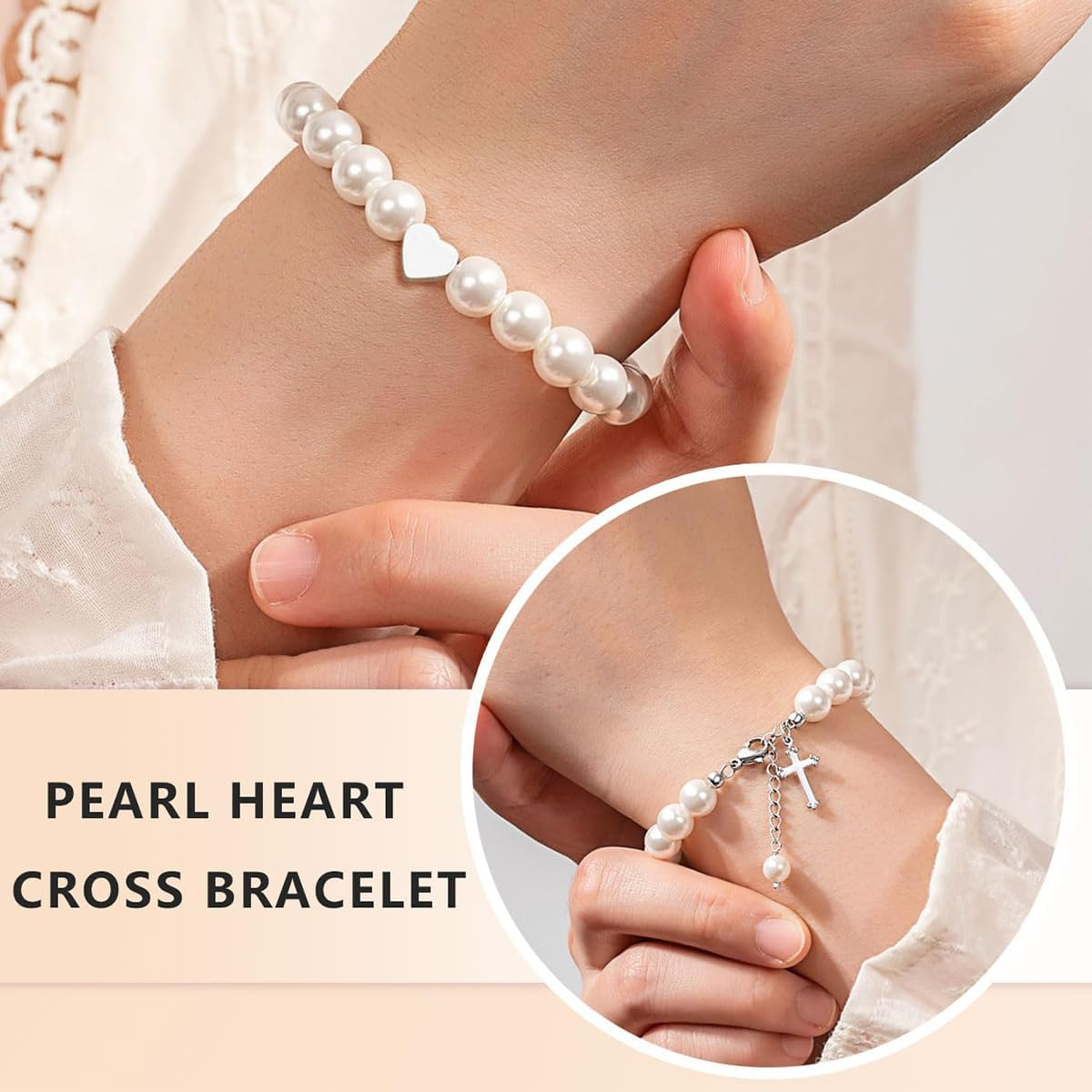 Christian Charm Bracelet – Girls' Religious Gift with Nativity Design - Image 2