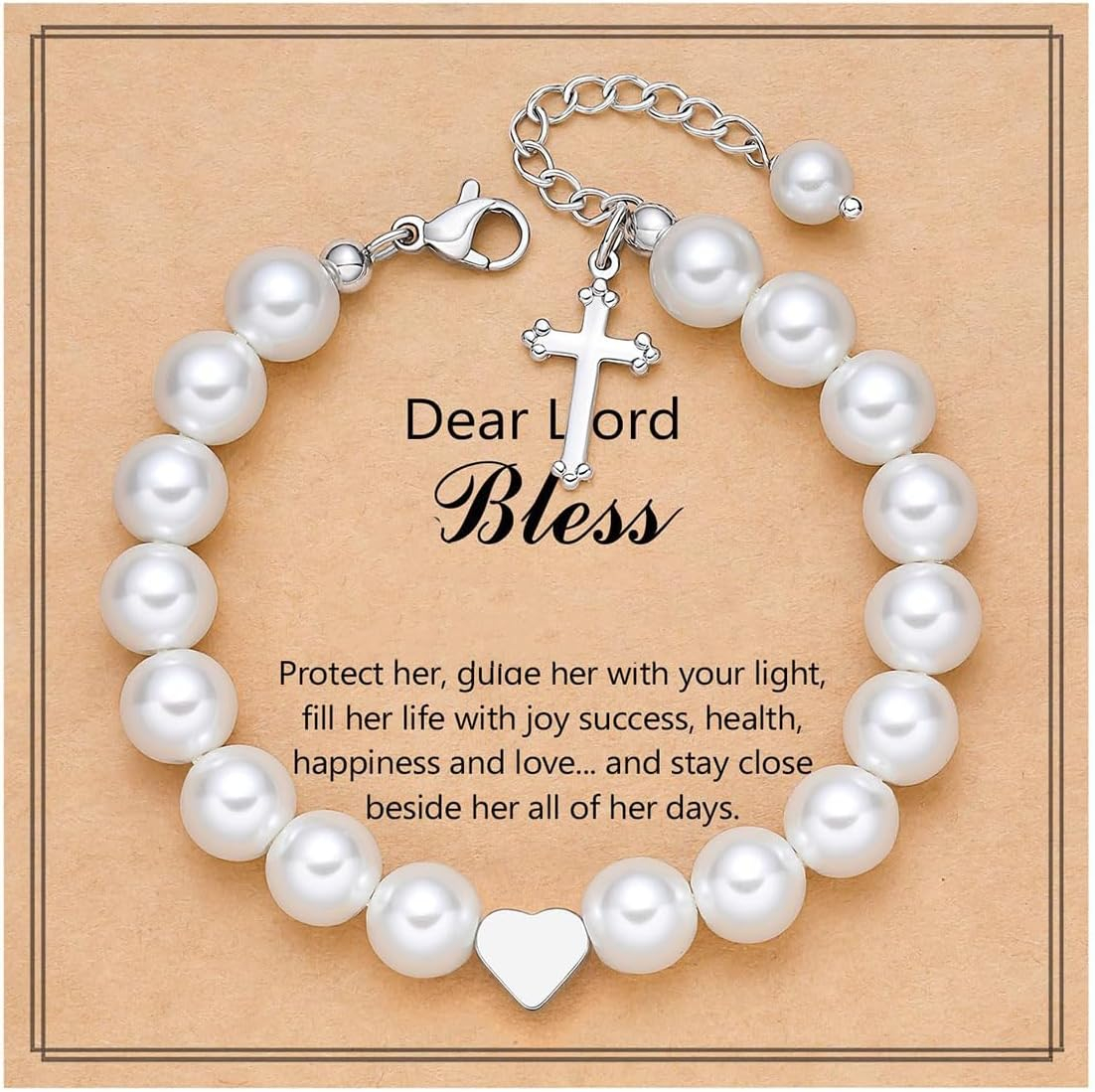 Christian Charm Bracelet – Girls' Religious Gift with Nativity Design - Image 5