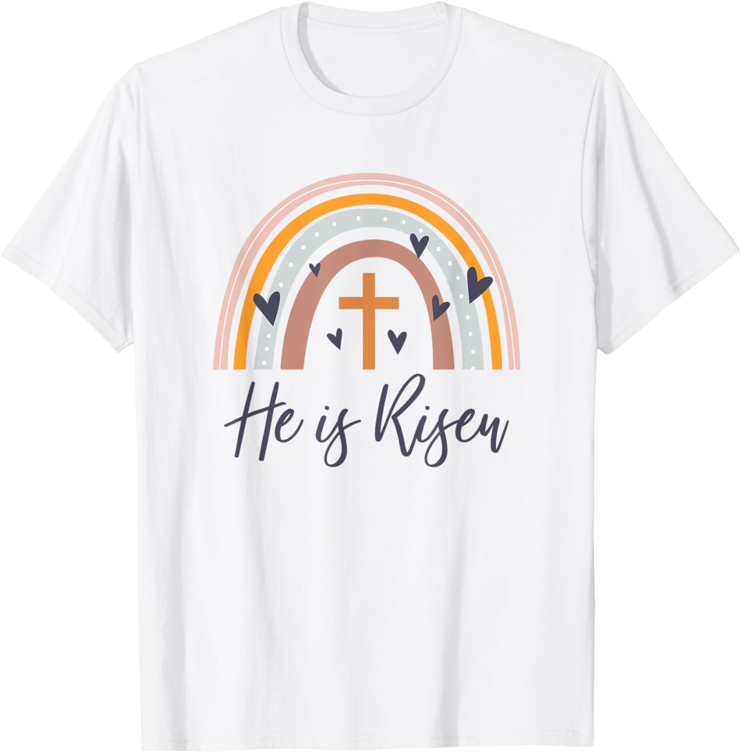 He Is Risen T-Shirt – Unisex Christian Easter Faith Tee in Multiple Colours