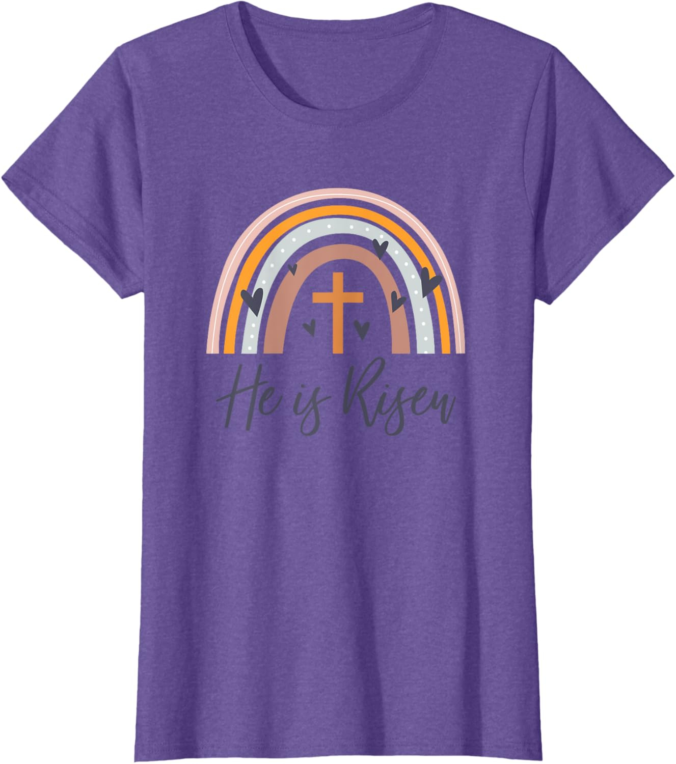 He Is Risen T-Shirt – Unisex Christian Easter Faith Tee in Multiple Colours - Image 3