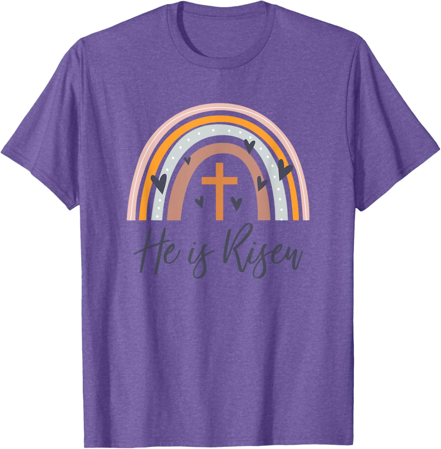 He Is Risen T-Shirt – Unisex Christian Easter Faith Tee in Multiple Colours - Image 6