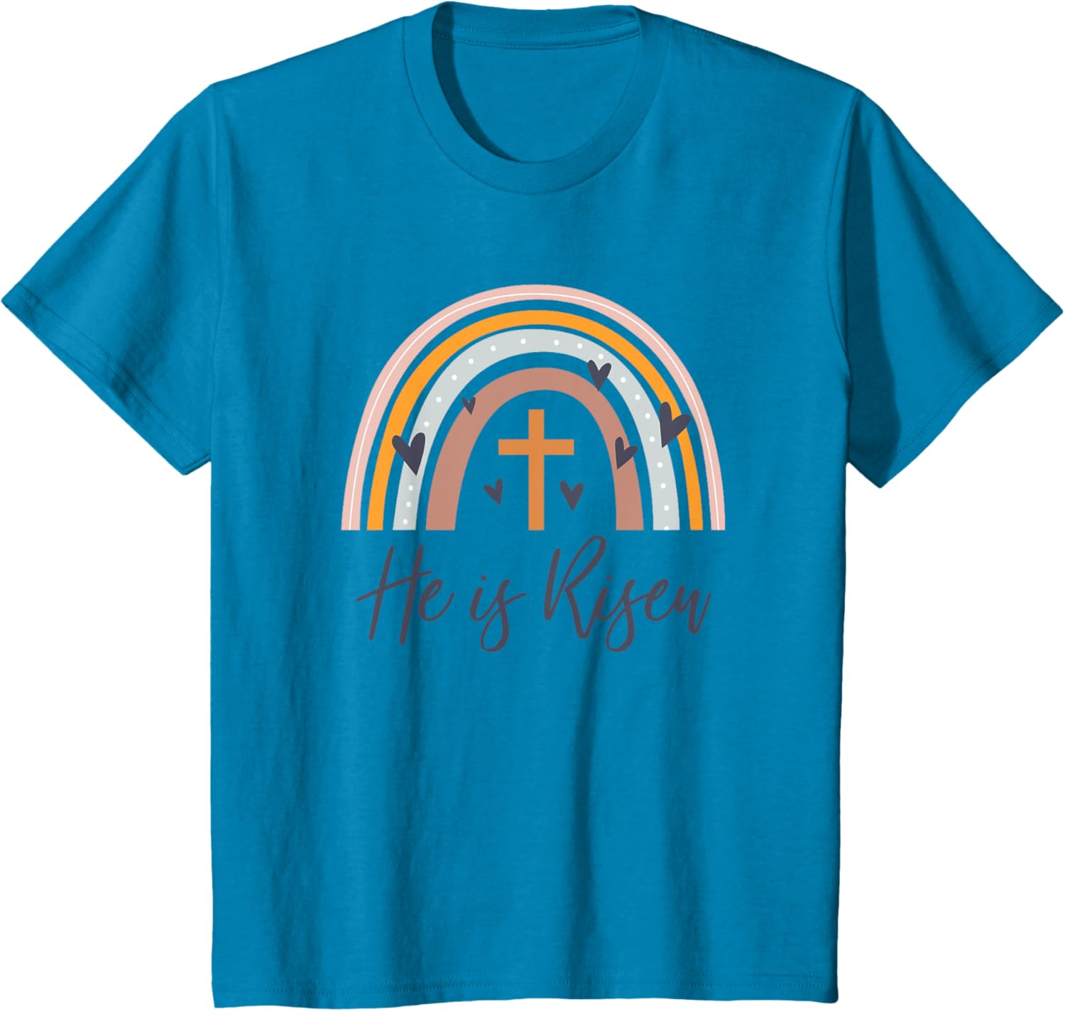 He Is Risen T-Shirt – Unisex Christian Easter Faith Tee in Multiple Colours - Image 8