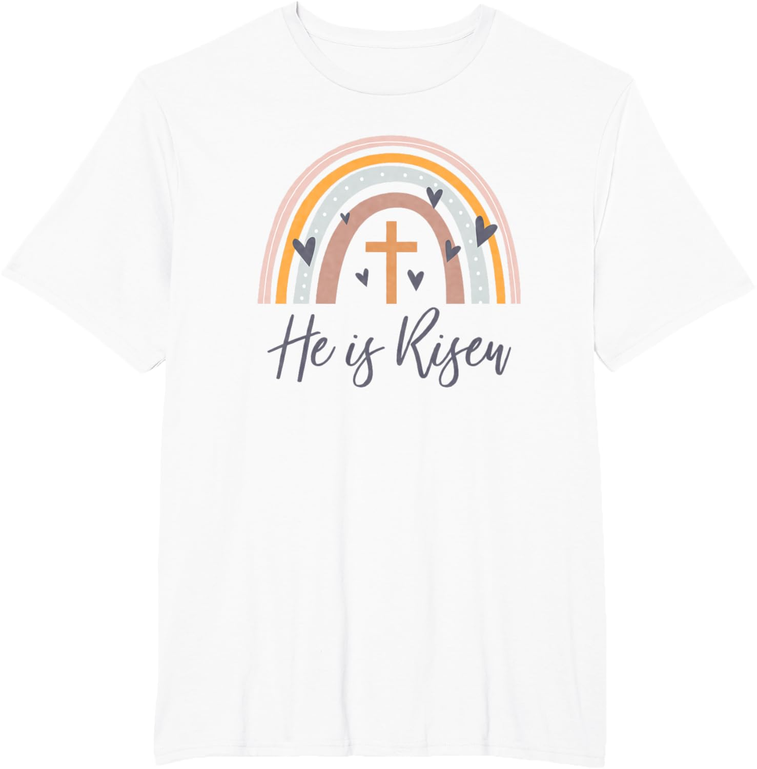 He Is Risen T-Shirt – Unisex Christian Easter Faith Tee in Multiple Colours - Image 10
