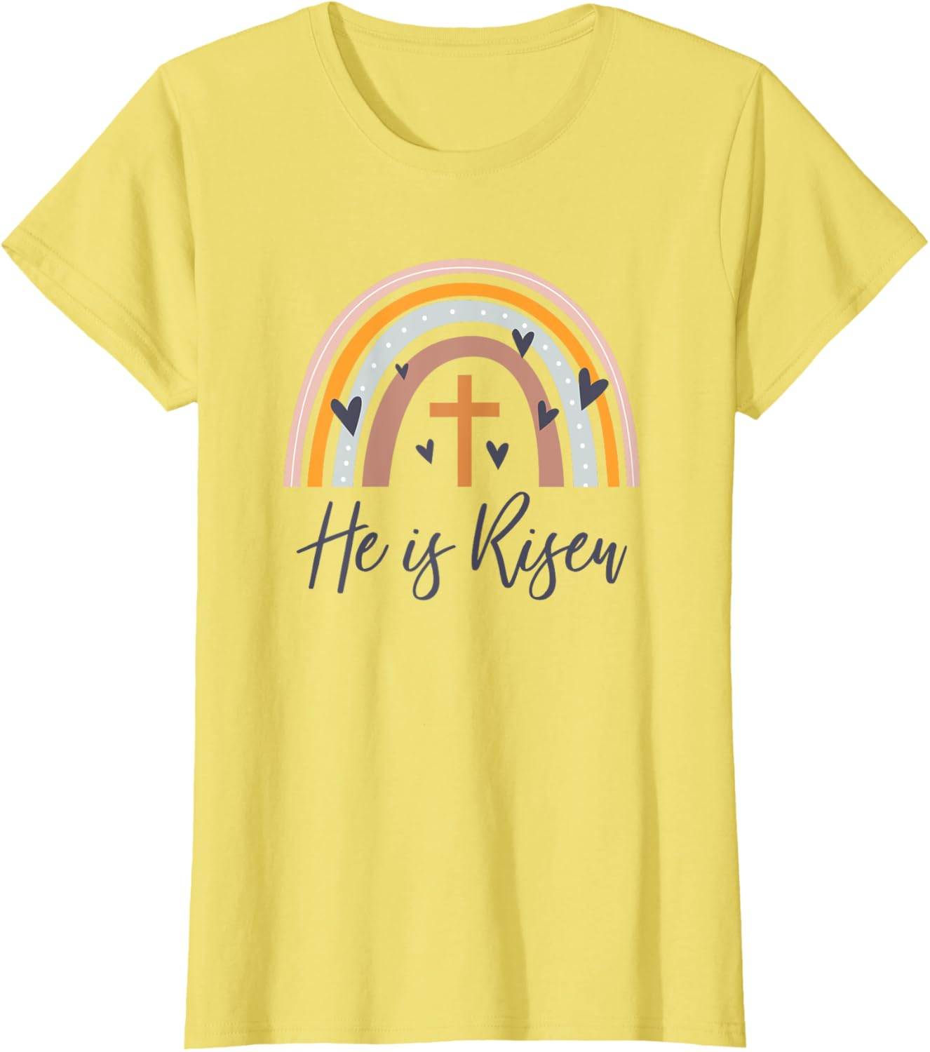 He Is Risen T-Shirt – Unisex Christian Easter Faith Tee in Multiple Colours - Image 11
