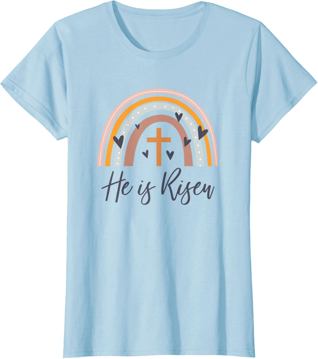 He Is Risen T-Shirt – Unisex Christian Easter Faith Tee in Multiple Colours - Image 12