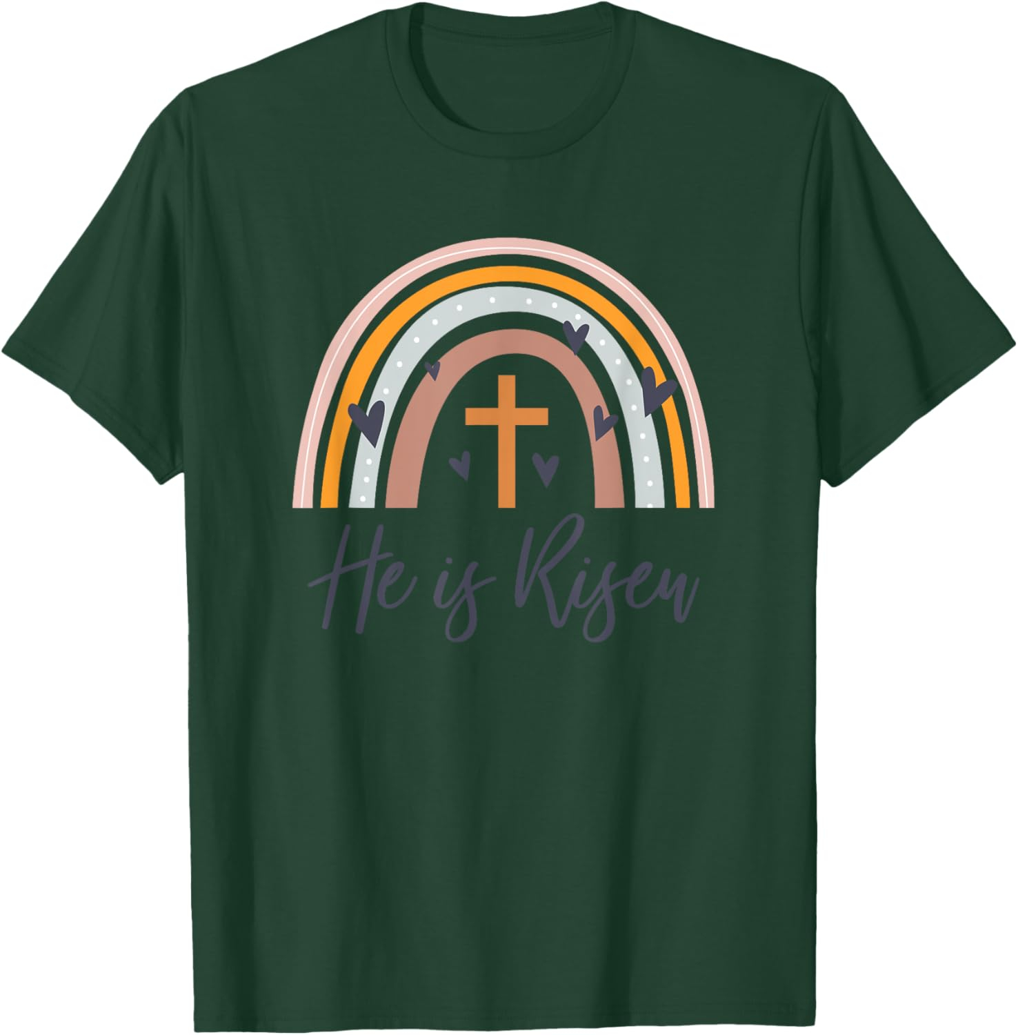 He Is Risen T-Shirt – Unisex Christian Easter Faith Tee in Multiple Colours - Image 14