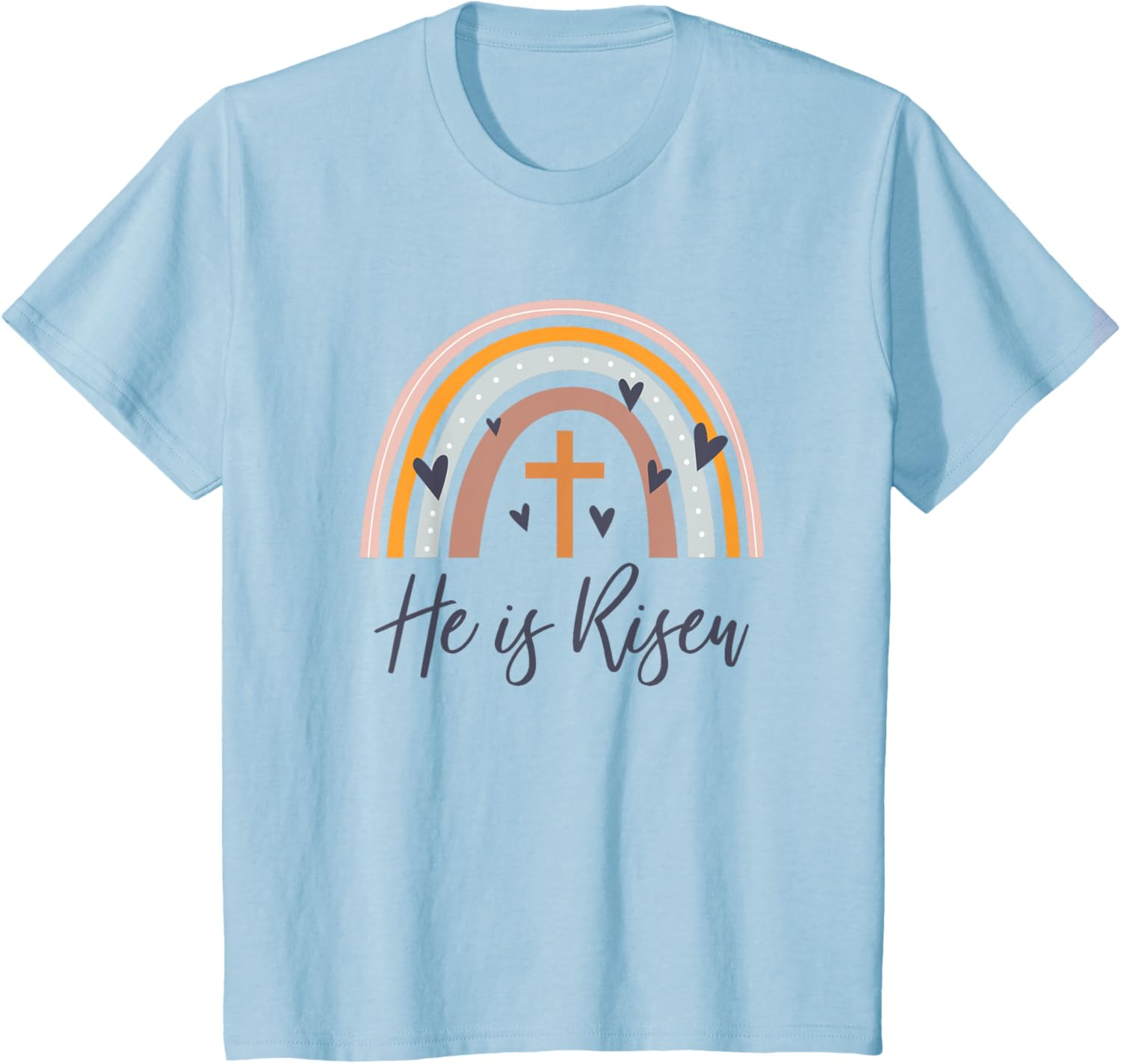 He Is Risen T-Shirt – Unisex Christian Easter Faith Tee in Multiple Colours - Image 15