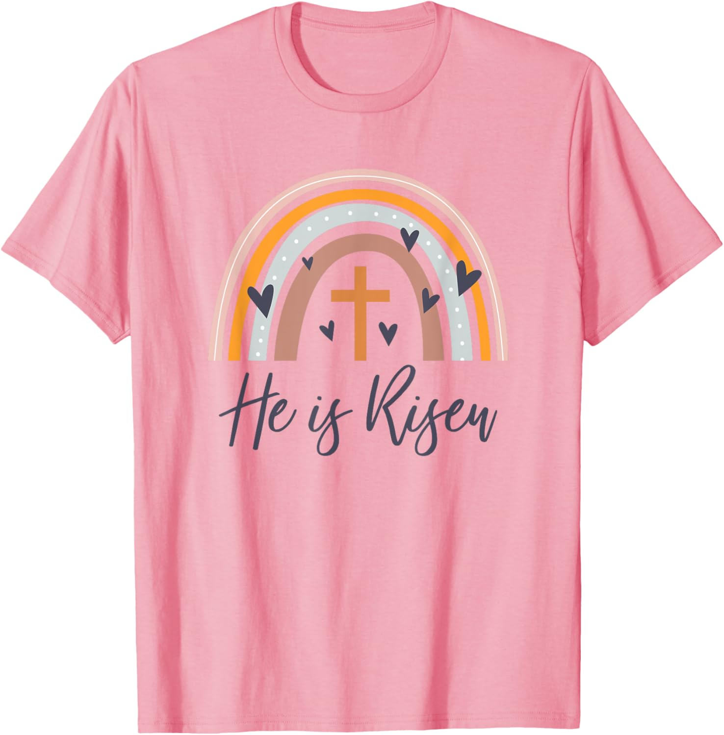 He Is Risen T-Shirt – Unisex Christian Easter Faith Tee in Multiple Colours - Image 16