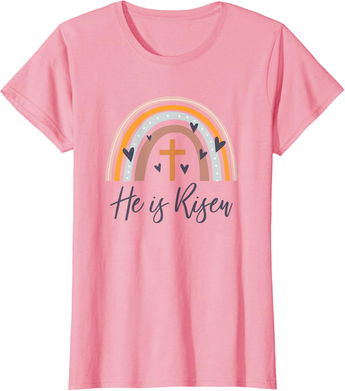 He Is Risen T-Shirt – Unisex Christian Easter Faith Tee in Multiple Colours - Image 17