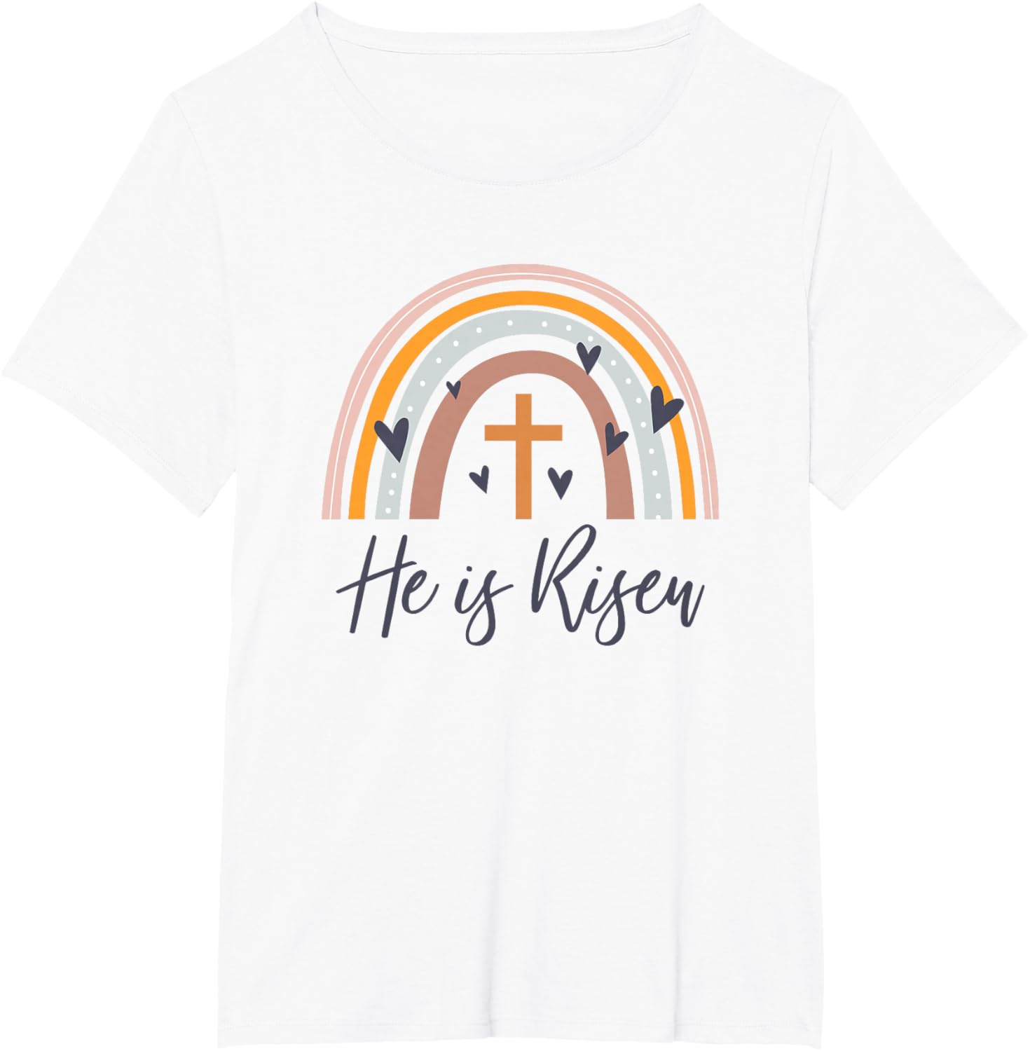 He Is Risen T-Shirt – Unisex Christian Easter Faith Tee in Multiple Colours - Image 20
