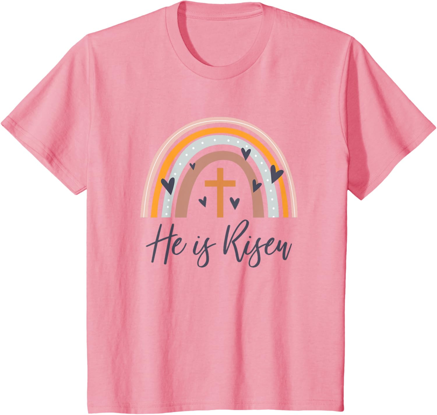 He Is Risen T-Shirt – Unisex Christian Easter Faith Tee in Multiple Colours - Image 22