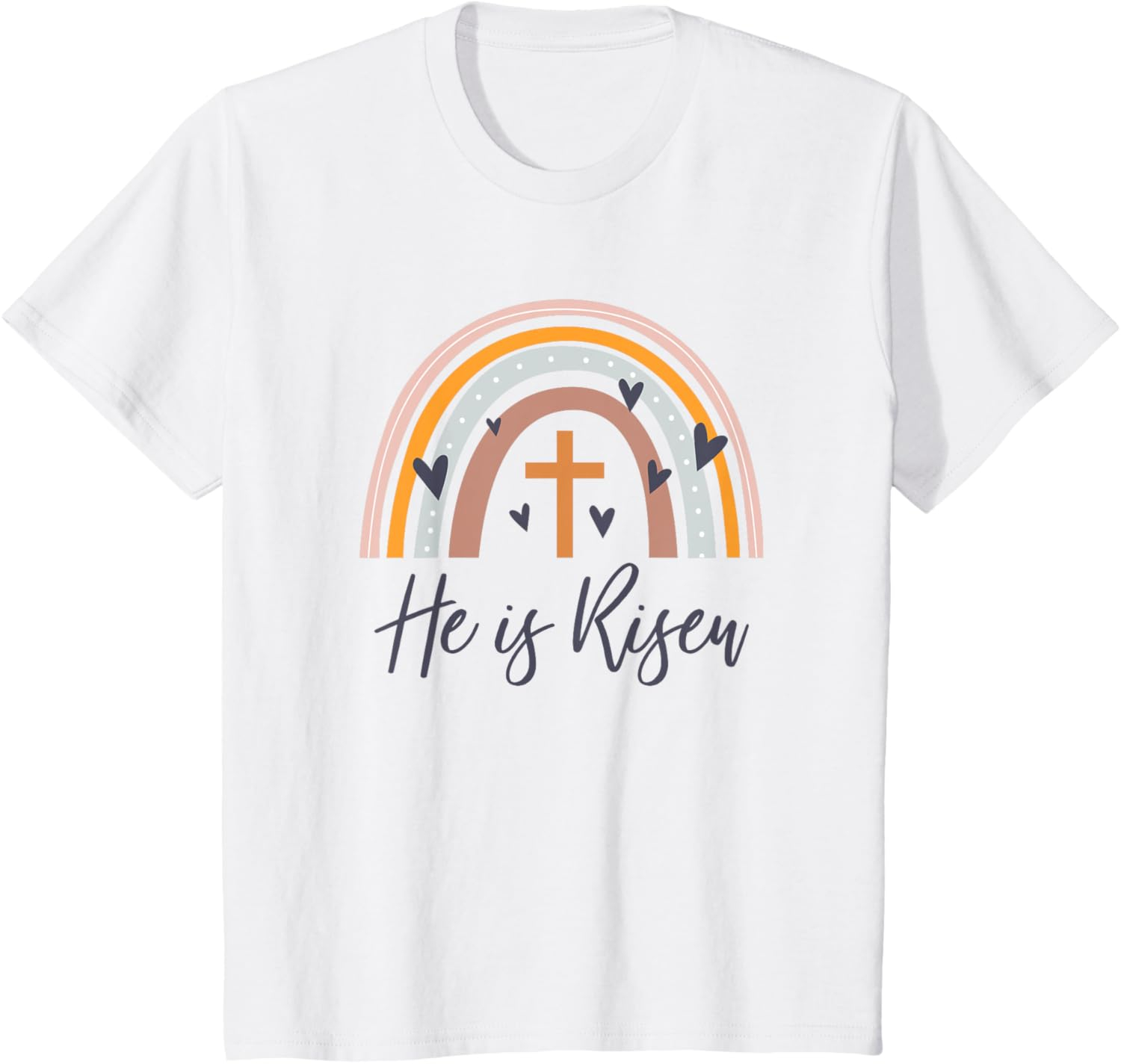 He Is Risen T-Shirt – Unisex Christian Easter Faith Tee in Multiple Colours - Image 25