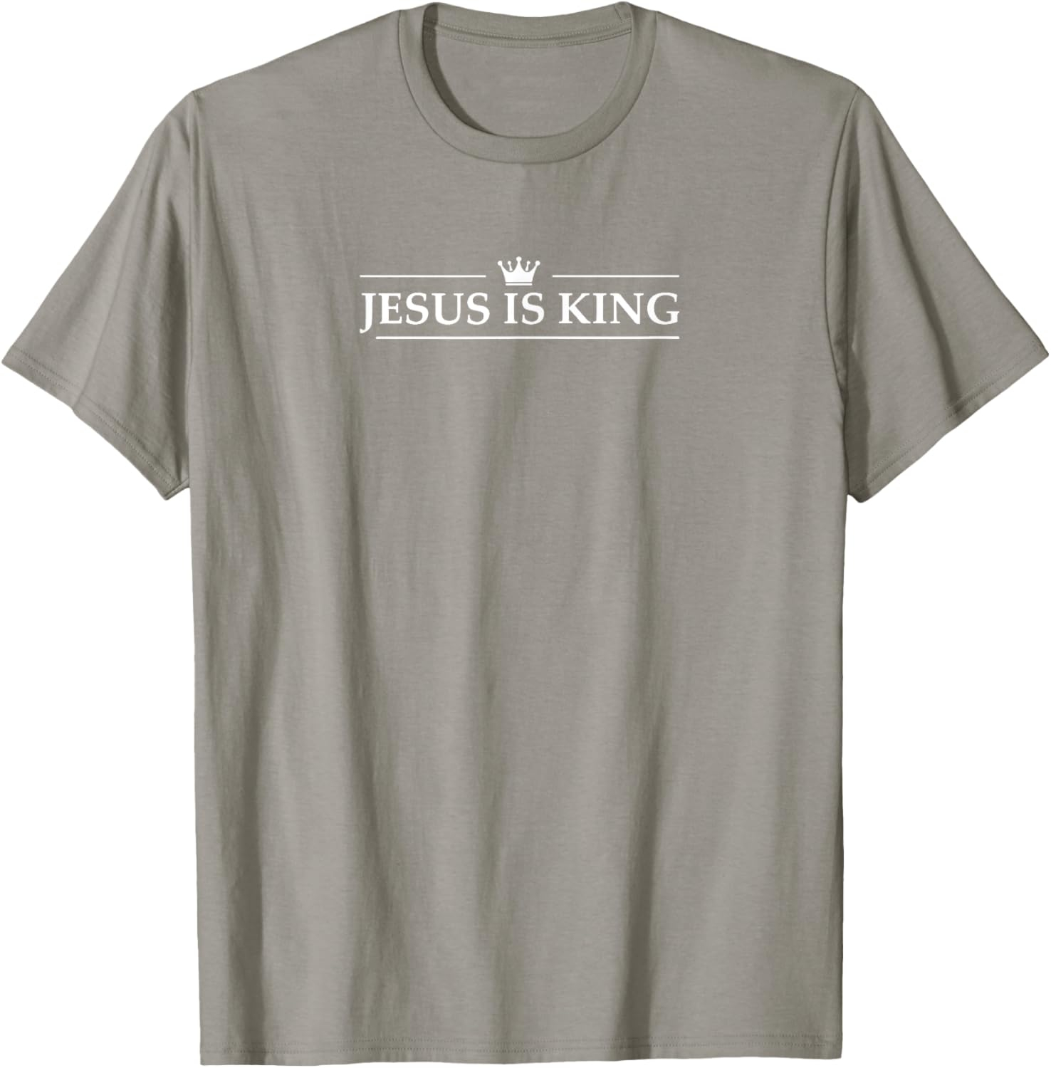 Jesus Is King T-Shirt – Unisex Christian Crown Design Faith Tee - Image 9