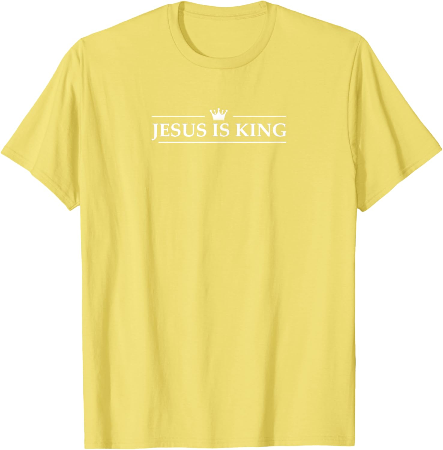 Jesus Is King T-Shirt – Unisex Christian Crown Design Faith Tee - Image 10