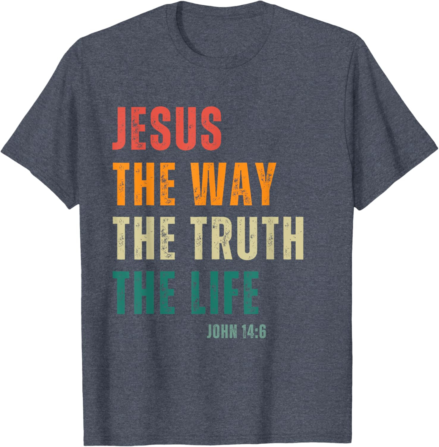 Jesus the Way of Life T-Shirt – Unisex Christian Faith Tee - Image 3