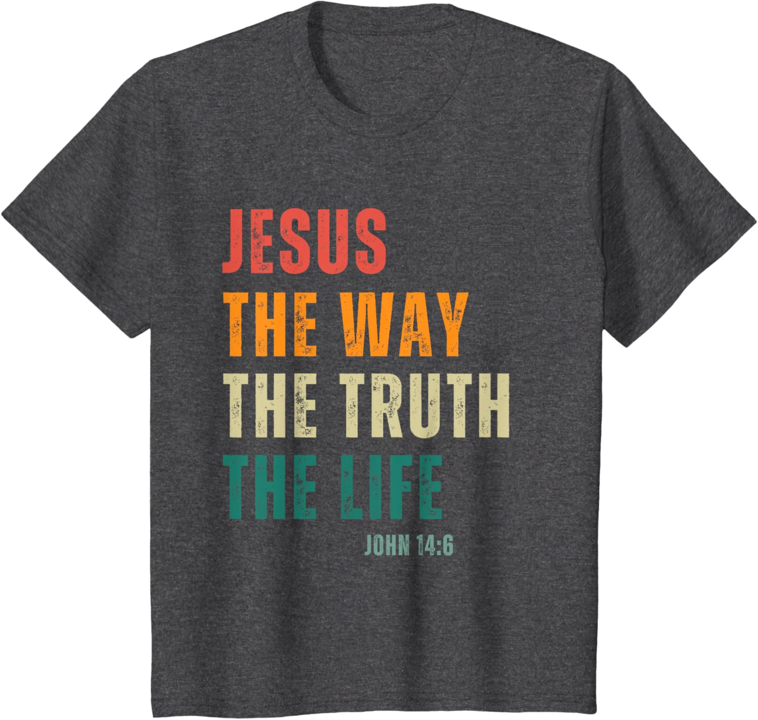 Jesus the Way of Life T-Shirt – Unisex Christian Faith Tee - Image 24