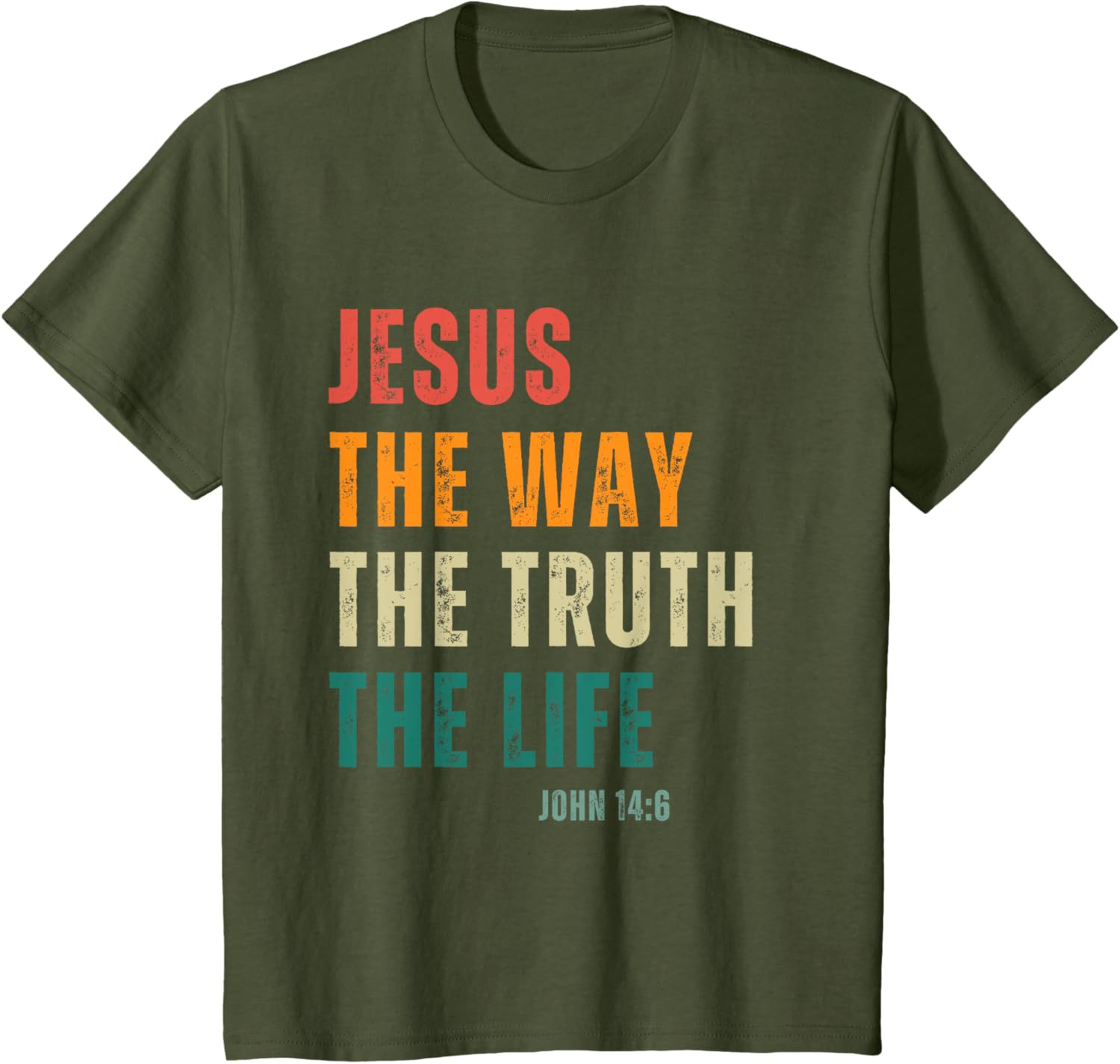 Jesus the Way of Life T-Shirt – Unisex Christian Faith Tee - Image 38