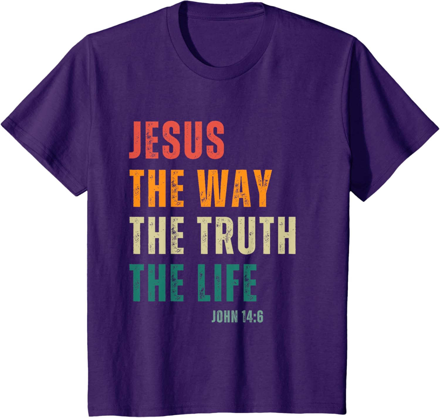 Jesus the Way of Life T-Shirt – Unisex Christian Faith Tee - Image 44