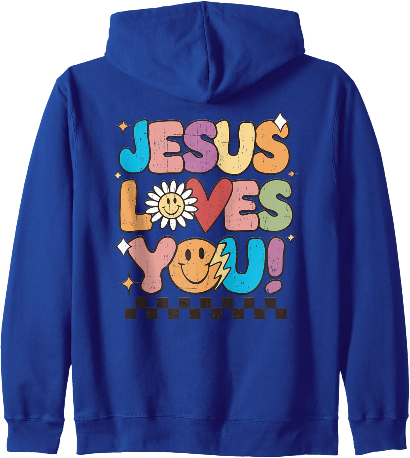 Unisex Jesus Hoodie – Christian Faith Hoodie with Bold Letter Print - Image 7