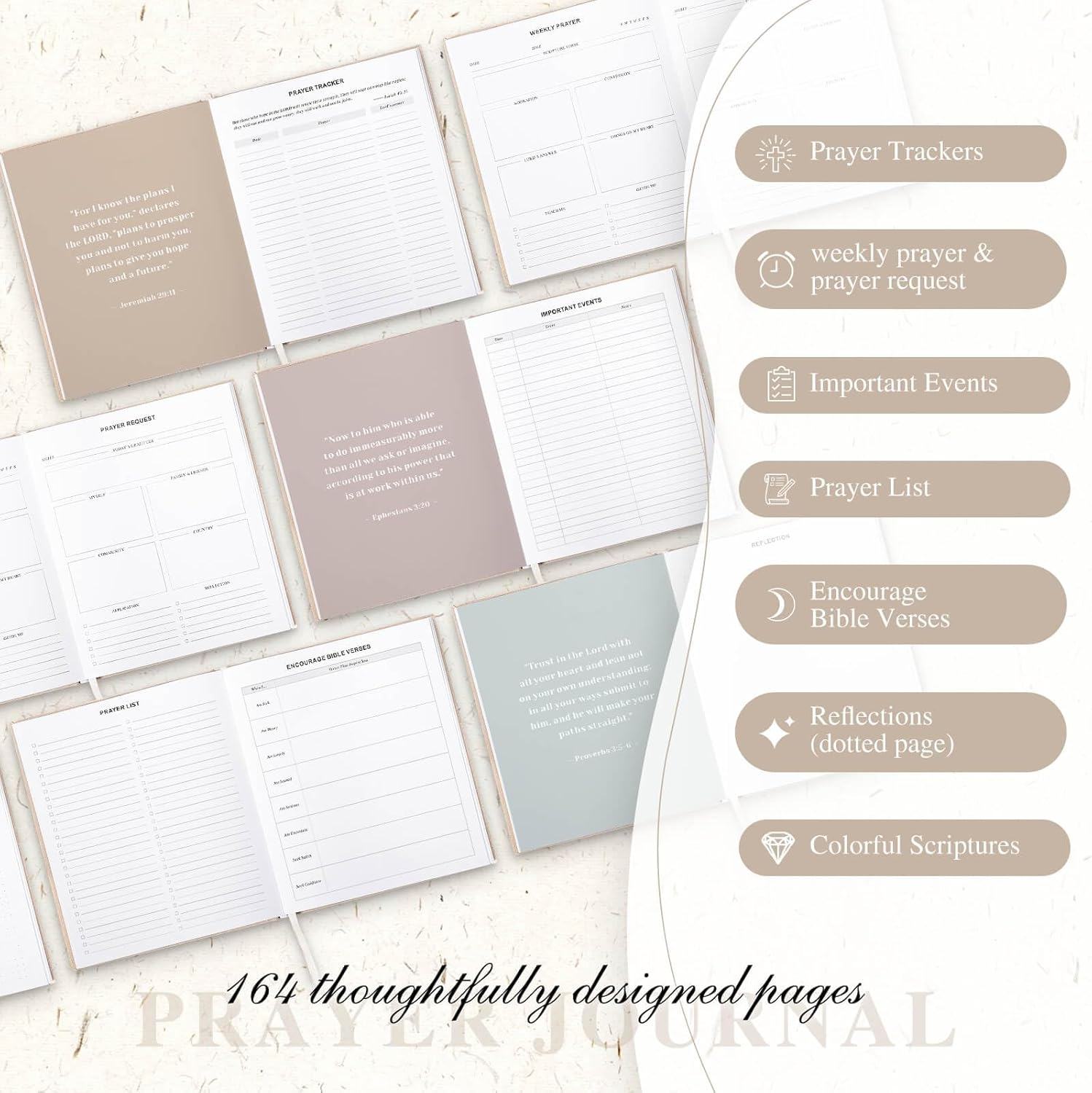 Christian Devotional Journal – Scripture-Inspired Gratitude Notebook - Image 4